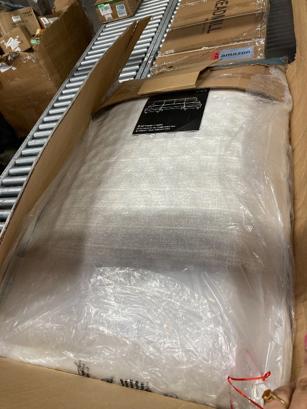 Photo 1 of **Missing Box***DUMOS Sectional Couches for Living Room, U Shaped Couch with Double Chaise Lounge, Modern Chenille Fabric 4-Seat Couch with Removable Pillows for Apartment/Small Space, Beige
