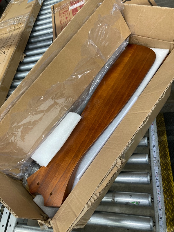 Photo 1 of ****MISSING PARTS -SELLINGH AS IS*** BOJUE 52 Inch Ceiling Fans with Lights and Remote Control, Outdoor Ceiling Fans for Patios; Black Ceiling Fan with Light for Bedroom Living Room, Solid Wood, 3CCT Dimmable, Memory Function