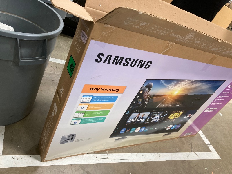 Photo 1 of *Parts only; no returns or refunds accepted.**Samsung 65-Inch Class Crystal UHD U8000F 4K Smart TV (2025 Model) Endless Free Content, Crystal Processor 4K, MetalStream Design, Knox Security, Alexa Built-in