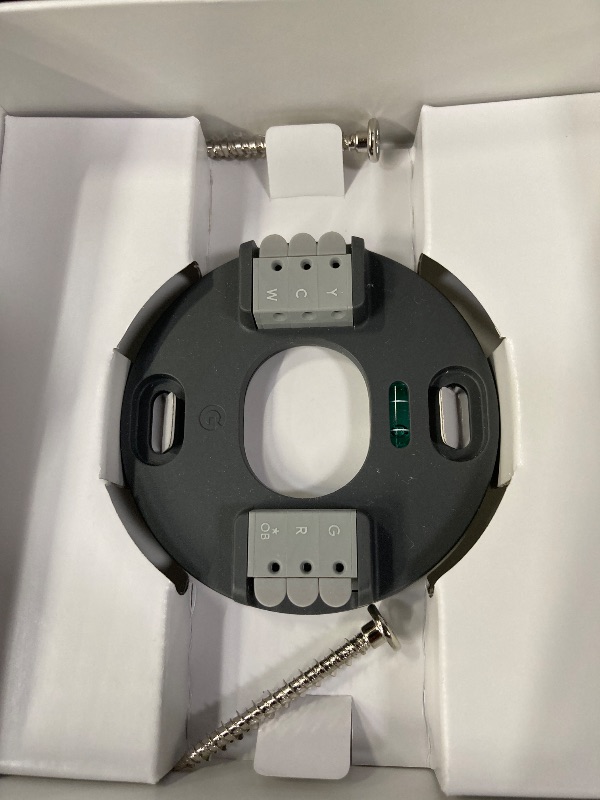 Photo 1 of **Used**Google Nest Thermostat - Smart Thermostat for Home - Programmable Wifi Thermostat - Charcoal