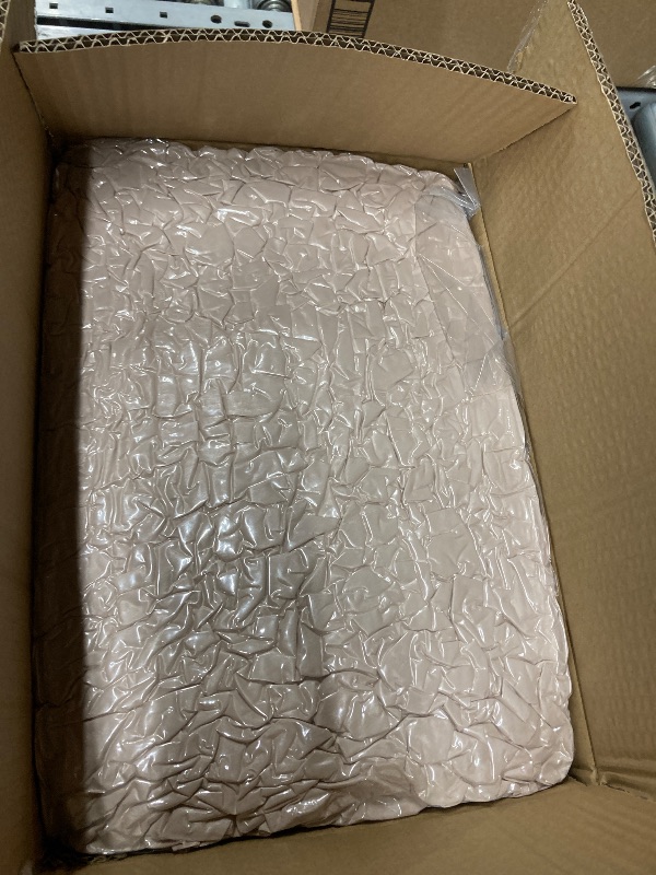 Photo 1 of ***IMAGE FOR REFERENCE***Pouf Ottoman Foot Rest 20"x15" Footstools and Ottomans Small with Filling Cream Small Beige Ottoman Foot Rest Ivory Poofy Ottom Stool Soft Poofs/Ottomans Furniture Living Room Ottom Footstool
