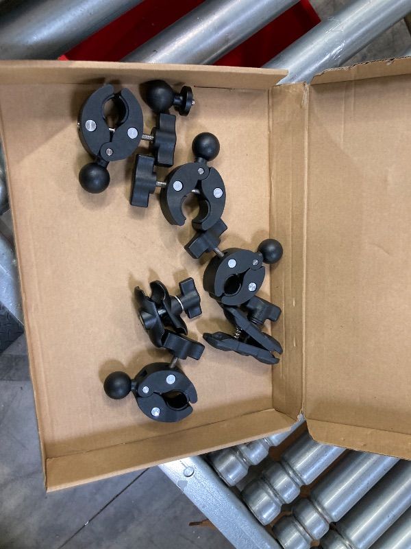 Photo 1 of **MISSING PARTS***PellKing Motorcycle Bike Handlebar Clamp Mount and 61" Invisible Selfie Stick for Insta360 X5 X4 X3 X2 X ONE RS R GO 3 DJI OSMO 360 GoPro MAX 2 Camera