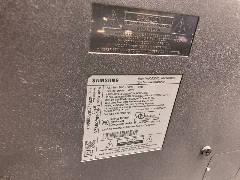 Photo 1 of **NO REFUNDS OR RETURNS** Samsung 55-Inch Class Crystal UHD U8000F 4K Smart TV (2025 Model) Endless Free Content, Crystal Processor 4K, MetalStream Design, Knox Security, Compatible with Alexa