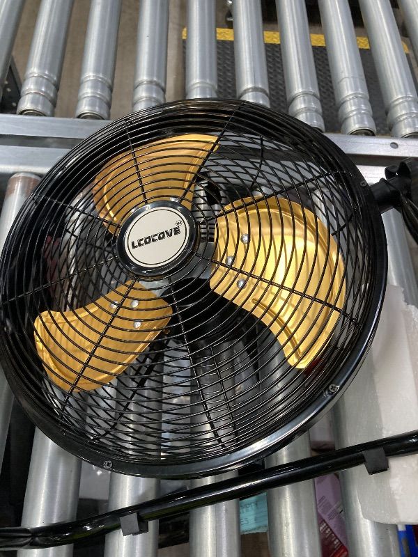 View 4 of **PARTS ONLY****lcocove Outdoor Fan Can Running 5-24 Hours,Solar Powered Fan For Shed,Home,Ouside,Camping?with USB Output For Emergency Situation Without Electric