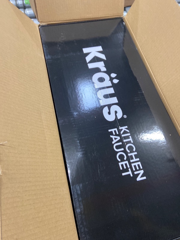 Photo 1 of **MISSING PARTS**KRAUS Bolden Commercial Style 2-Function Single Handle Pull Down Kitchen Faucet in Stainless Steel, KPF-1610SS