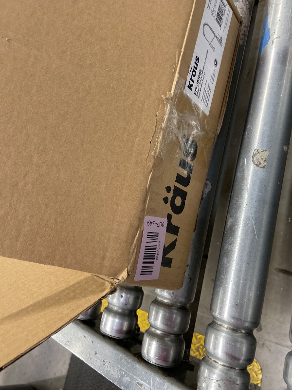 Photo 1 of **MISSING PARTS**KRAUS Bolden Commercial Style 2-Function Single Handle Pull Down Kitchen Faucet in Stainless Steel, KPF-1610SS
