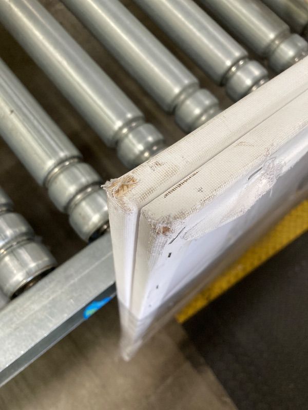 Photo 1 of ***DAMAGE -CORNER EDGE -SELLING AS IS *** Large Canvases for Painting, 36x48 Inch 2-Pack Painting Canvas 100% Cotton Fivefold Gesso Triple Primed White Blank Artist Tempera Paint Canvases for Oil & Acrylic Paints Wet Art Media   ***NOT IN BOX*** V