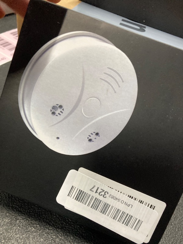 Photo 1 of 1080P HD Wireless WiFi Indoor Camera Smoke Detector for Home Security with App Control & Motion Detection,Outdoor Camera with Night Vision & Loop Recording for Office/Garage/Shop,Easy to Use & Install
