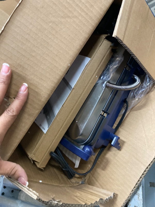 Photo 1 of ***DAMAGED -SELLING AS PARTS ONLY*** Blue Diamond Ceramic Nonstick, Electric Contact Sizzle Griddle with Grill and Waffle Plates, Open Flat Design, Dishwasher Safe Removable Plates, Adjustable Temperature Control, PFAS-Free, Blue
