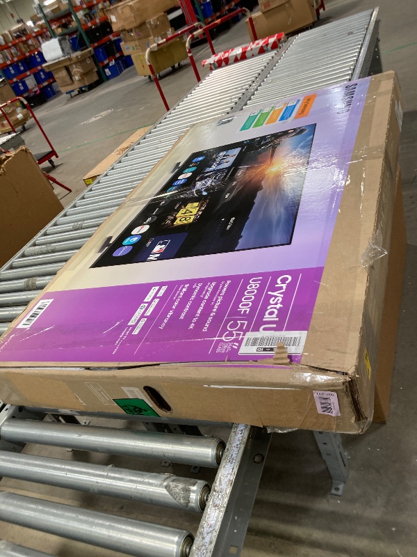 Photo 1 of ***No returns, no refunds.****
*Samsung 55-Inch Class Crystal UHD U8000F 4K Smart TV (2025 Model) Endless Free Content, Crystal Processor 4K, MetalStream Design, Knox Security, Compatible with Alexa