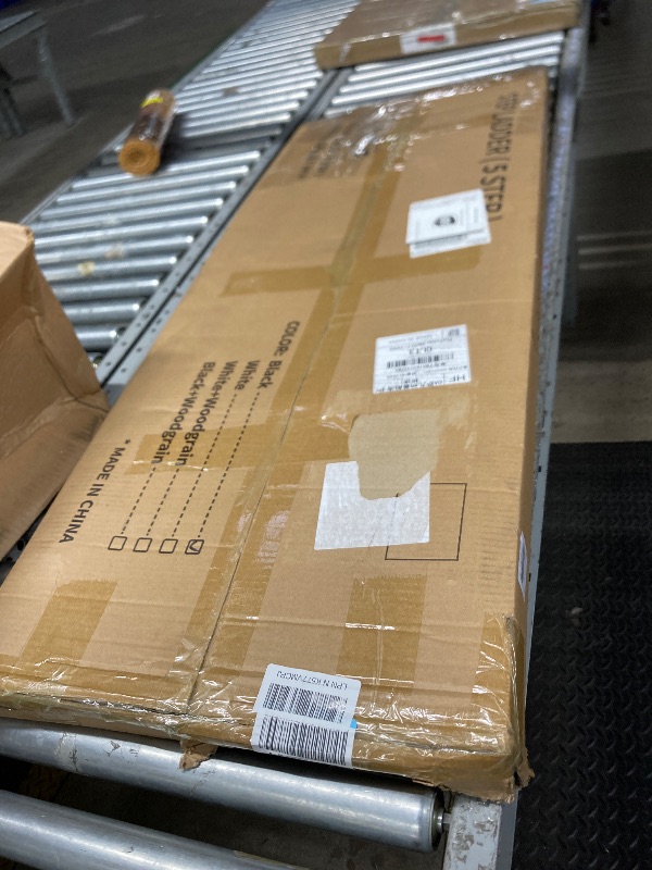 Photo 1 of ***DAMAGED -BENT/DENTS -SELLING AS PARTS ***ONE LADDER***  BEFITMACE 5 Step Ladder, Lightweight Folding Step Stool with Convenient Handgrip, Aluminum 330lbs Capacity Step Ladder for Office, Household, Kitchen(Black)