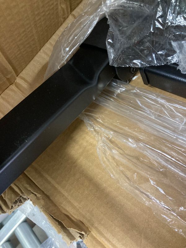 Photo 1 of ***DAMAGED -BENT/DENTS -SELLING AS PARTS ***ONE LADDER***  BEFITMACE 5 Step Ladder, Lightweight Folding Step Stool with Convenient Handgrip, Aluminum 330lbs Capacity Step Ladder for Office, Household, Kitchen(Black)