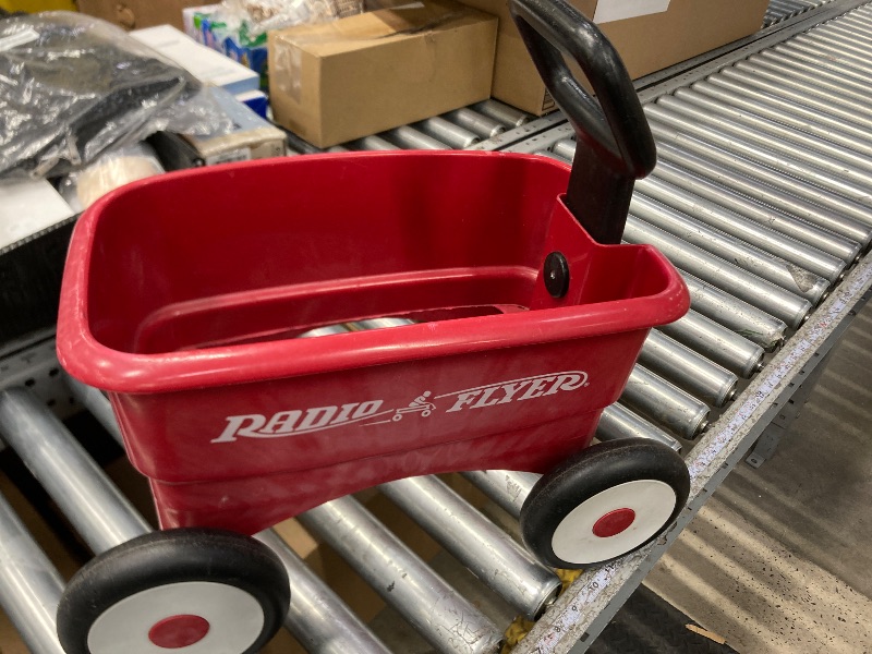 View 1 of ***DAMAGED -NO BOTTOM -SELLING AS PARTS ONLY*** Radio Flyer My 1st 2-in-1 Wagon, 607 ***USED-SCUFFS/SCRATCHES, STICKER RESIDUE***SELLING AS IS ***