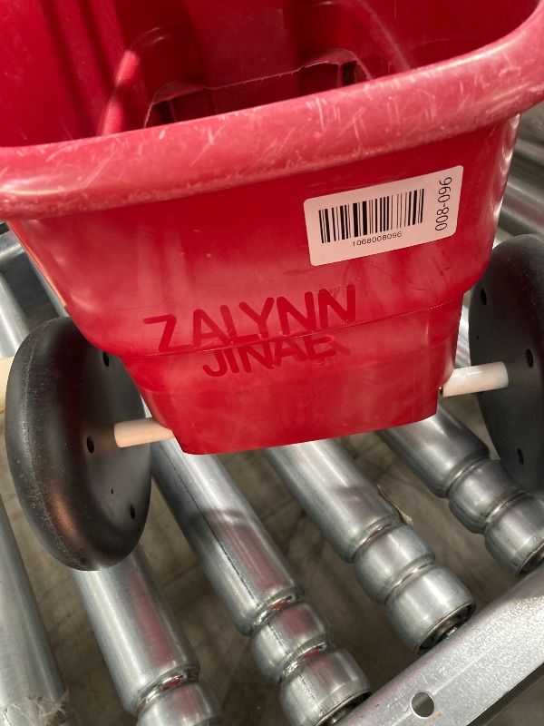 View 3 of ***DAMAGED -NO BOTTOM -SELLING AS PARTS ONLY*** Radio Flyer My 1st 2-in-1 Wagon, 607 ***USED-SCUFFS/SCRATCHES, STICKER RESIDUE***SELLING AS IS ***