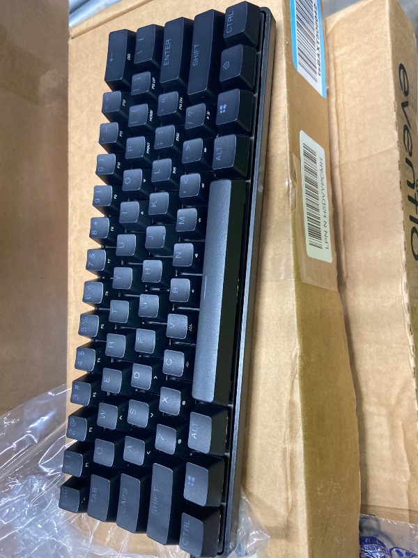 Photo 1 of **PARTS ONLY***SteelSeries Apex Pro Mini Mechanical Gaming Keyboard – World’s Fastest Keyboard – Adjustable Actuation – Compact 60% Form Factor – RGB – PBT Keycaps – USB-C (Renewed)