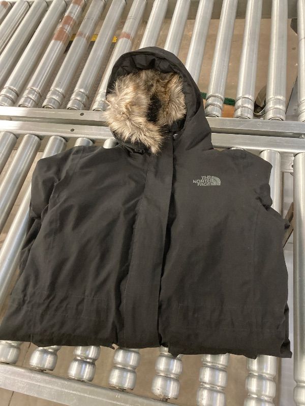 Photo 1 of ***USED*** The North Face Women's Arctic Parka - Waterproof Shell, Recycled Down Insulation, & Adjustable Hood, TNF Black-NPF, Small