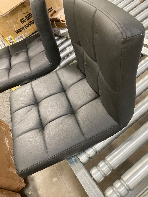 Photo 1 of ***DAMAGED-SELLING AS IS *** BestOffice Bar Stools Barstools Bar Chairs Heigh Adjustable Swivel Stool with Back Set of 2 PU Leather Kitchen Counter Stools Dining Chairs,
***SOME SCUFFS/SCRATCHES, DENT -SELLING AS IS **