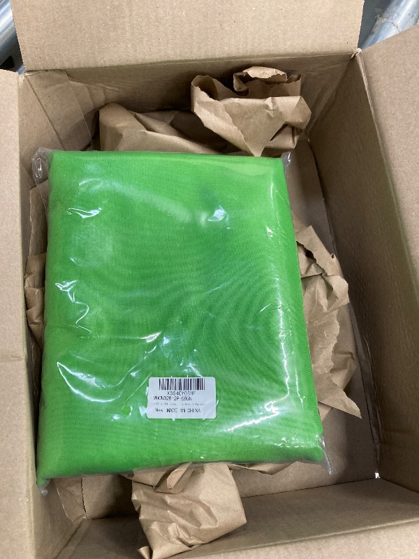 Photo 1 of 10ft x 8ft Green Screen Backdrop for Photography, High Density Backdrop Curtains, Backdrops for Photoshoot for Photography, Video Calls, Streaming, Gaming, Greenscreen Background, 5ft x 8ft, 2 Panels