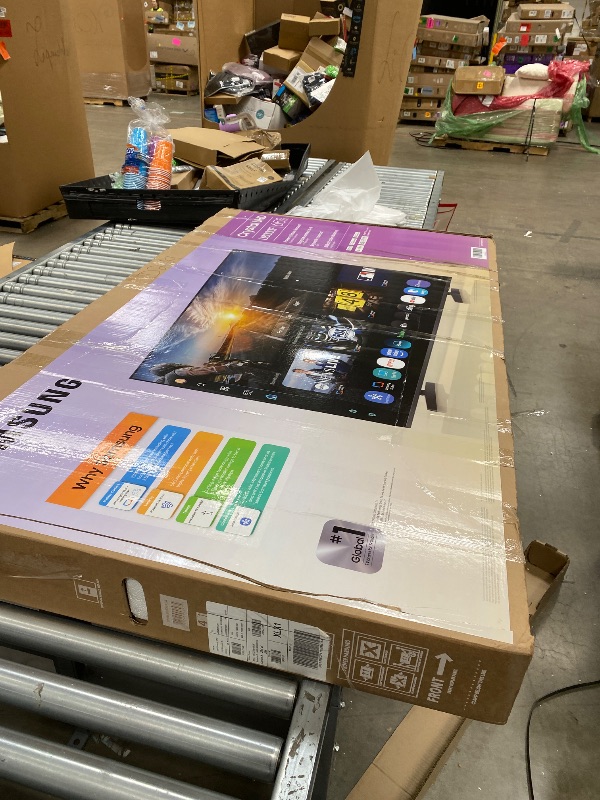 Photo 1 of *** No Returns – No Refunds Samsung *** 65-Inch Class Crystal UHD U8000F 4K Smart TV (2025 Model) Endless Free Content, Crystal Processor 4K, MetalStream Design, Knox Security, Alexa Built-in
