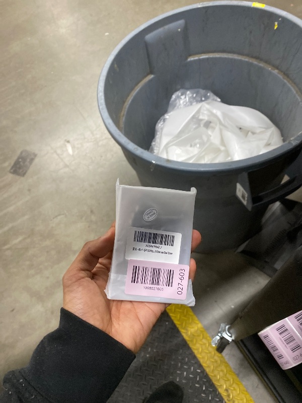 View 2 of #8 x 1-3/4" (50 Pack) Truss Head Sheet Metal Screws Phillips Drive Self-Tapping Wood Screws, 304 Stainless Steel Corrosion Resistant Screws