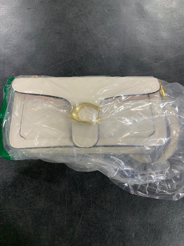 Photo 1 of COACH Polished Pebble Leather Tabby Shoulder Bag 26 Chalk One Size