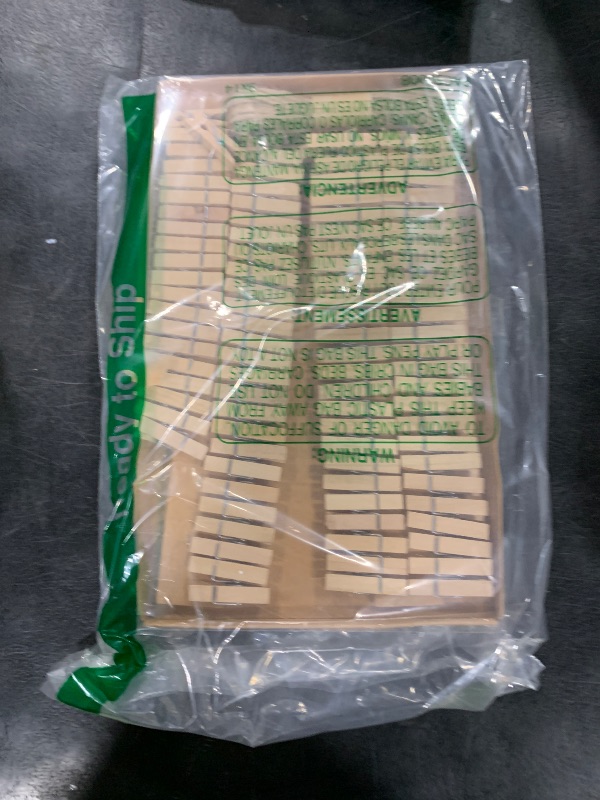 Photo 1 of 1.35 Inch Mini ClothesPins for Photo?100 Pcs? with 32 Feet Jute Twine?Mini Clothes Pins for Crafts,Wooden Small Clothes Pins for Pictures,Tiny Decorative Clothespins for Baby Shower(Natural Color)