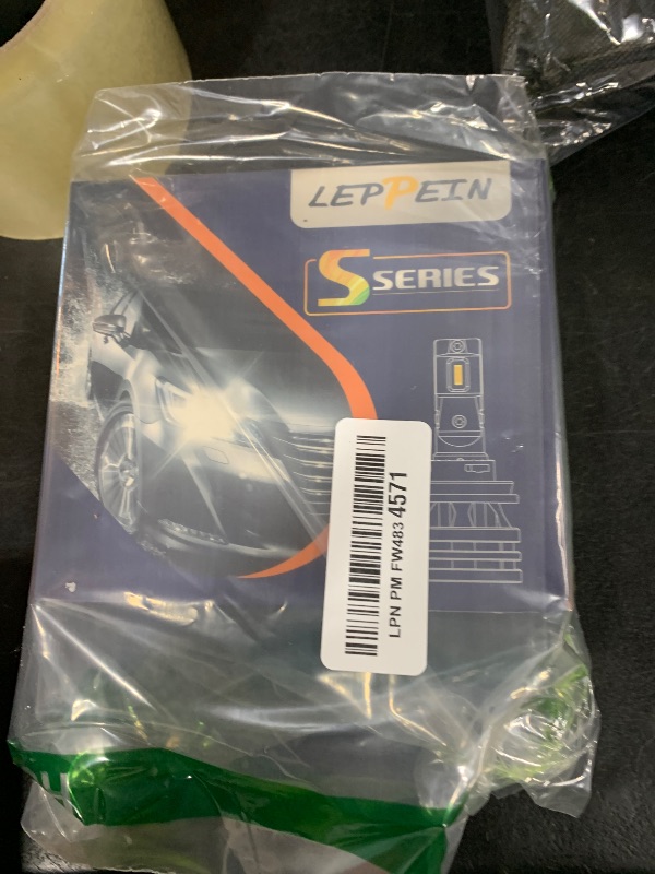 Photo 1 of LEPPEIN 9007 LED Headlight Bulbs S Series High Beam/Low Beam/Fog Light 12xCREE Chips 6500K 6000LM Cool White Halogen Replacement-1 Pair