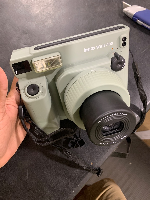 Photo 1 of Fujifilm INSTAX Wide 400 Instant Camera - Sage Green