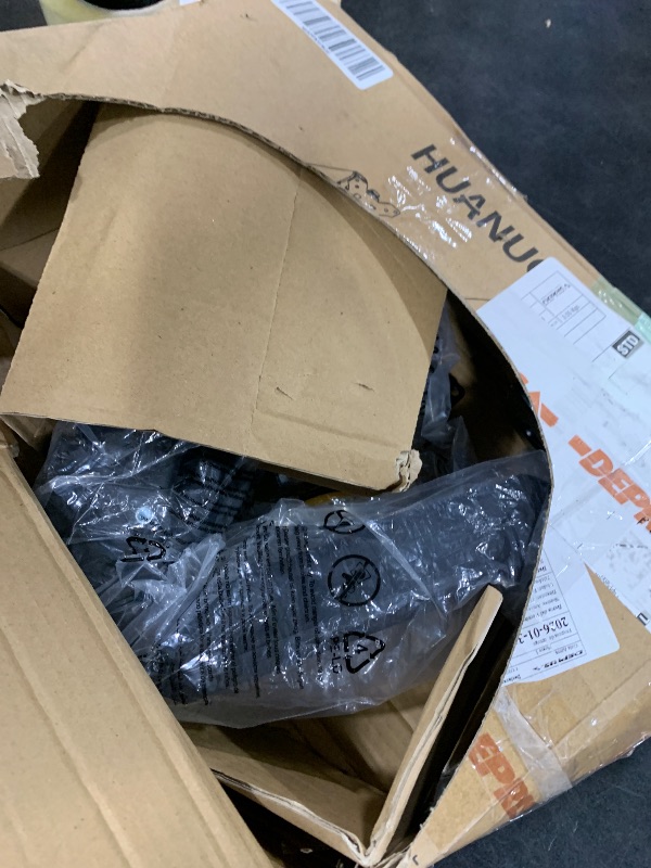 Photo 1 of HUANUO Gaming Dual Monitor Wall Mount for 17-32 Inch Computer Screen Mount (4.4-17.6lbs Per Arm) - VESA 75x75/100x100 Height Adjustable Stand for Dual Monitors - Home Office Desk Setup