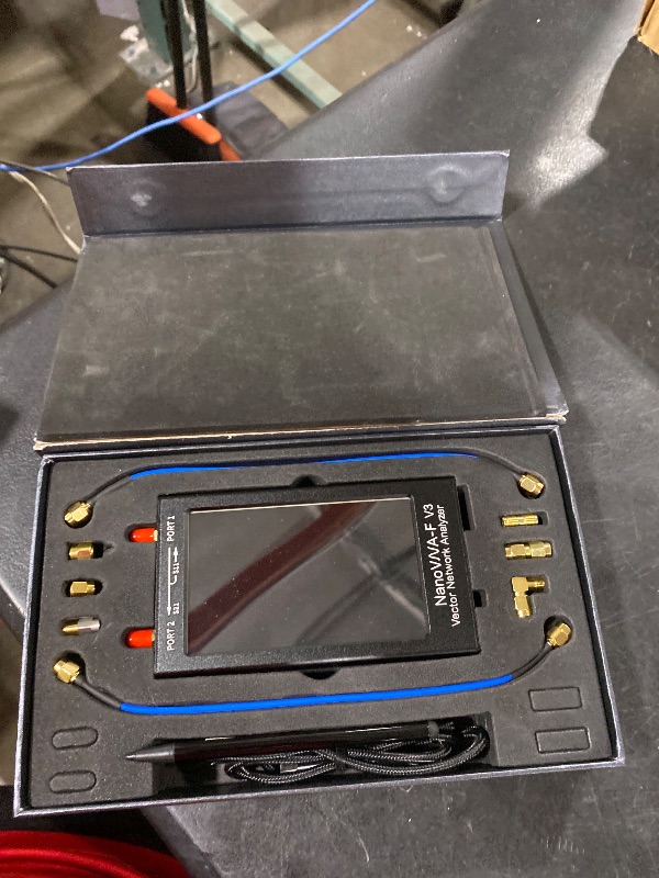 Photo 1 of AURSINC Upgraded NanoVNA-F V3 Vector Network Analyzer 4.3" 1MHz–6GHz Antenna Analyzer Measuring S-Parameters Voltage Standing Wave Ratio SWR, Phase, Delay, Smith Chart Support RTC Real time