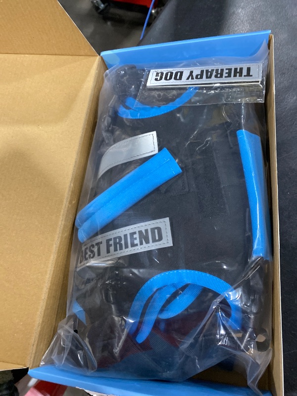 Photo 1 of Lafoty Dog Lift Harness for Large Male Dogs, 2-in-1, Back Leg Support & Mobility Assistance for Senior Dogs, Post-Surgery Recovery Sling(Black, Large)