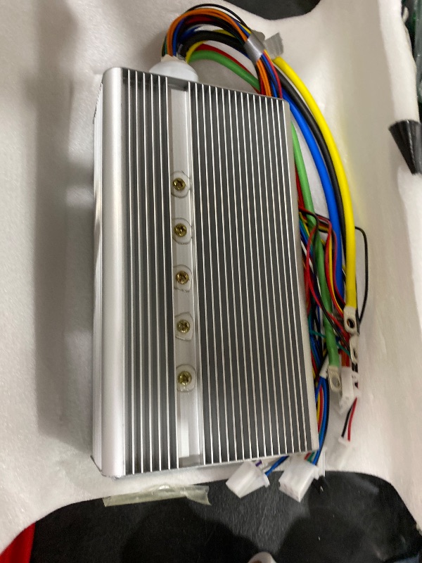 Photo 1 of High Speed Brushless DC Motor Kits 2000W 60V Electric Gokart Motor 4250RPM Rated Mid Motors with Controller Pedal Throttle for E-Scooter Dirt Bike Motorcycle