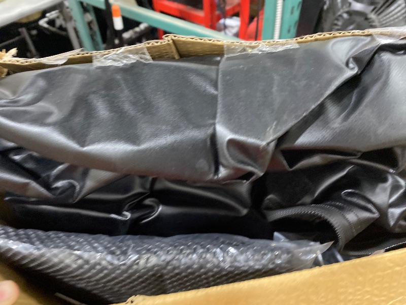 Photo 1 of MeeFar Rooftop Cargo Carrier Car Roof Bag 21 Cubic Feet 100% Waterproof Car Top Carrier, Fits All Vehicle with/Without Rack,Include Anti-Slip Mat,10 Reinforced Straps,6 Door Hooks,Luggage Lock