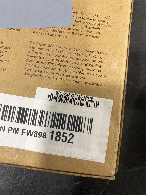 Photo 1 of Logitech Combo Touch iPad Pro 11-inch (M4 & M5)(2024 & 2025) Keyboard Case - Detachable Backlit Keyboard with Kickstand, Comfortable Typing, USB Connectivity, Multi-use Mode - Midnight Black