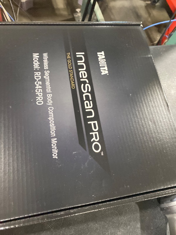 Photo 1 of TANITA's RD-545 InnerScan PRO, FDA Cleared, World's Only Consumer Multi-Frequency, Segmental Body Composition Scale