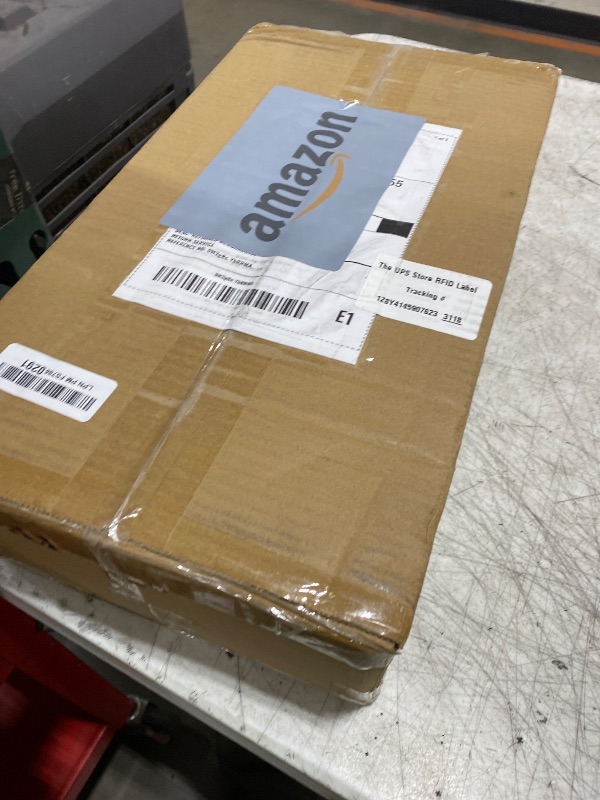 Photo 1 of WALI Ultrawide Monitor Arm for 13-49 Inch Heavy Duty Curved Screens, Holds up to 44 Lbs, Adjustable Gas Spring Single Monitor Desk Mount with C-Clamp, Grommet Base, 75/100mm VESA, (GSM001XL), Black