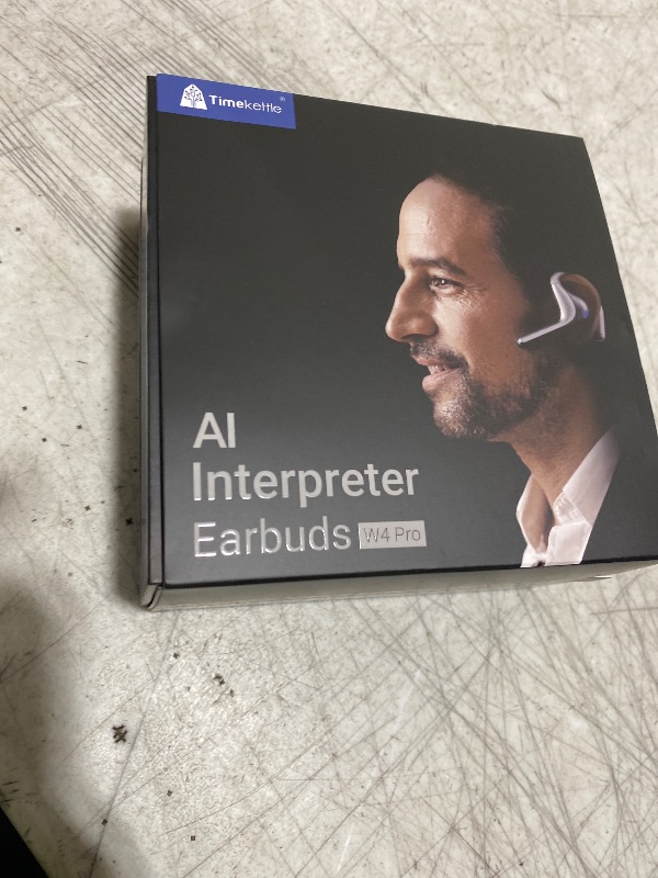 Photo 1 of Timekettle W4 Pro AI Interpreter Earbuds, Real-Time Bidirectional Voice Translation,40+ Languages, Video and Call Translation,for Global Business, Compatible with iOS/Android