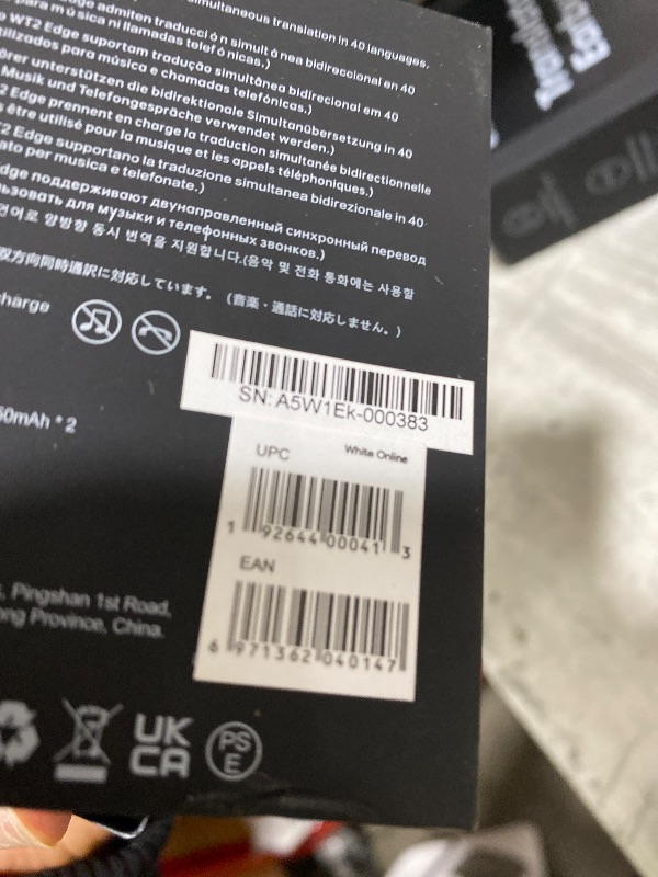 Photo 1 of Timekettle WT2 Edge W3 Translator Device,Bidirection Simultaneous Translation, Translator Earbuds with 40 Languages, Real time Translator,Fast Reaction with Revolutionary Al Tech, Online Version