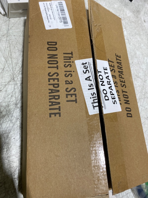 Photo 1 of Probrico Cabinet Handles Stainless Steel Kitchen Drawer Pulls Square Bar Cabinet Hardware for Kitchen Bathroom Cupboard Dresser Black 30 Pack 5 Inch (128mm) Hole Center