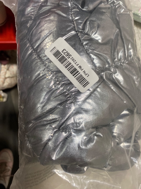 Photo 1 of AOFITEE Dog Coat, Dog Winter Jacket, Fullbody Dogs Winter Coat Snowsuit, Waterproof Pet Puffer Jacket Snow Suit with Legs, Pet Fleece Vest, Cold Weather Coats for Small Dogs, Silver L