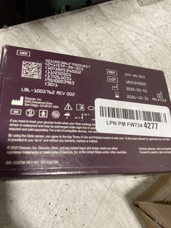 Photo 1 of Stelo Glucose Biosensor & App by Dexcom - A Leader in Continuous Glucose Monitoring (CGM). 24/7 Tracking & Personalized Insights to Reveal Patterns. 2-Pack (Up to 15 Days Each). iOS & Android.