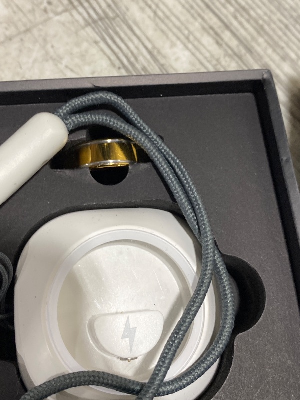 Photo 1 of Anarow Activity Tracker Ring for Men Women – Smart Health Ring with Heart Rate, SpO2, Blood Pressure, Sleep Monitoring, Step & Calorie Counter, 5ATM Waterproof, No Subscription Fee (Gold 9)