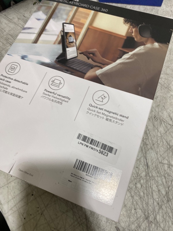 Photo 1 of ESR for iPad Air 13 Inch Case Keyboard M4/M3/M2 (2026/2025/2024), Easy-Set Magnetic Stand, Portrait/Landscape Mode, Removable Case with Multi-Touch Trackpad, Rebound 360 Series, Blue