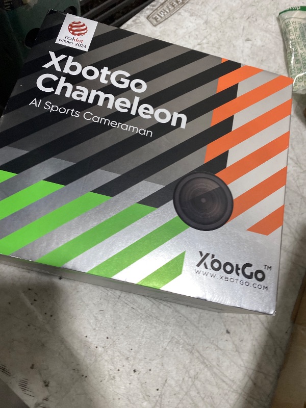 Photo 1 of XbotGo Chameleon AI Auto Sports Action Camera - 4K 60FPS Soccer Camera and Basketball Tracking Camera for Team Sports, Live Streaming, No Subscription, Works with iOS & Android (Lava Graphite)