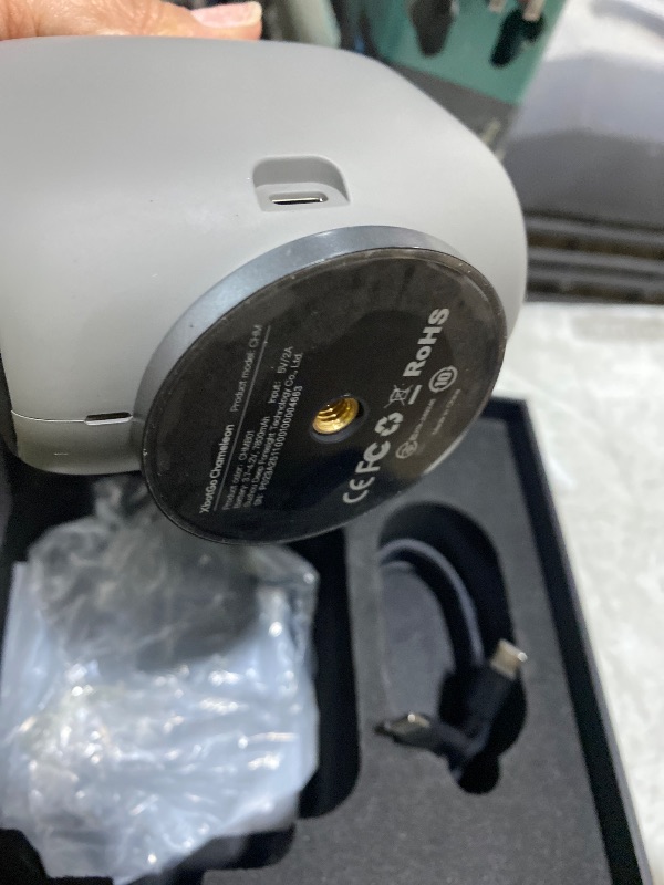 Photo 1 of XbotGo Chameleon AI Auto Sports Action Camera - 4K 60FPS Soccer Camera and Basketball Tracking Camera for Team Sports, Live Streaming, No Subscription, Works with iOS & Android (Lava Graphite)