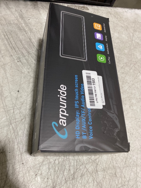 Photo 1 of Carpuride Wireless Carplay & Android Auto with Dash Cam - 10.26 Inch HD IPS Touch Car Play Screen for Car, 4K Front & 1080P Rear Camera, Loop Recording, Bluetooth Audio, Mirror Link, GPS, Siri