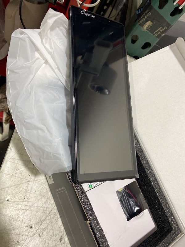 Photo 1 of Carpuride Wireless Carplay & Android Auto with Dash Cam - 10.26 Inch HD IPS Touch Car Play Screen for Car, 4K Front & 1080P Rear Camera, Loop Recording, Bluetooth Audio, Mirror Link, GPS, Siri