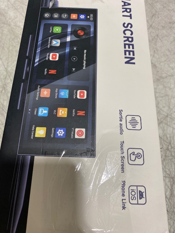 Photo 1 of NON-FUNCTIONAL, PARTS ONLY-------------Car Play Screen for Apple CarPlay & Android Auto with Night Vision Baby Monitor Camera, 10.25" IPS HD Screen with OTA Update, Mirror Link, Bluetooth 5.2, Voice Control, Music Play, GPS Navigation, FM