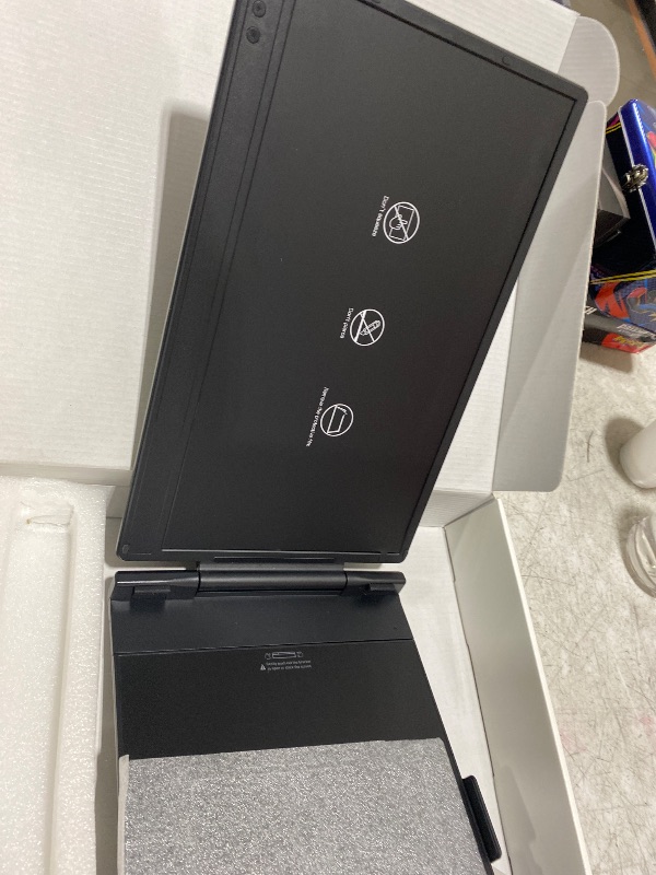 Photo 1 of FEZOBR Laptop Screen Extender, 14'' FHD 1080P IPS Portable Monitor for Laptop, Triple Screen Extender Monitor Plug-Play for Mac/Windows/Chrome, Fit 13”-17.3” Laptops