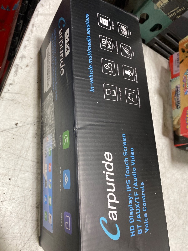 Photo 1 of CARPURIDE W125S 11.26 Inch HD Wireless Carplay & Android Auto Screen, 4K +1080P+1080P Dash Camera for Cars with 64GB Card, with Loop Recording, Bluetooth, Voice Control, GPS, FM, Super Link